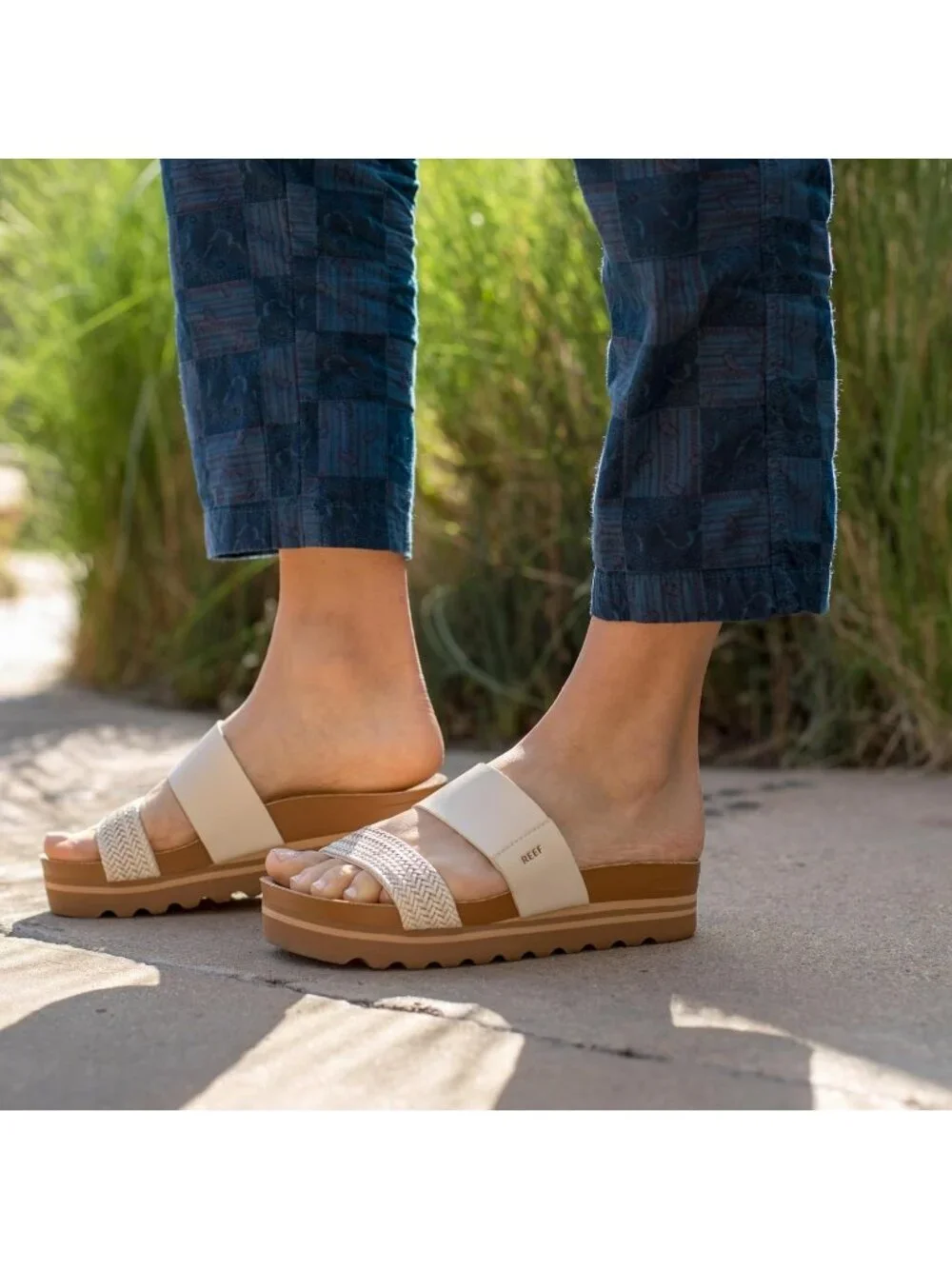 Women's Vintage Arch Support Ultra Soft Cushion Footbed Platform Sandal Shoes